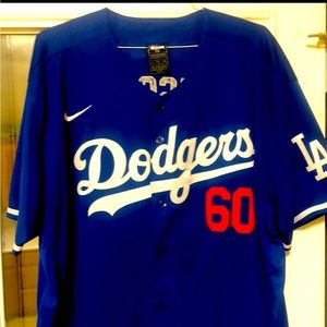 Nike Hussel L.A Dodgers Jersey